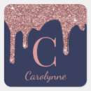 Search for navy blue and pink stickers Glitter