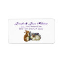 Search for eggs return address labels Purple