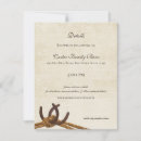 Search for horseshoe wedding invitations Barn