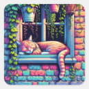 Search for art cat stickers Cartoon
