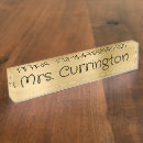 Search for teachers name plates Whimsical
