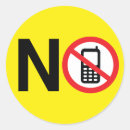 Search for no cell phone stickers Texting