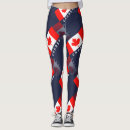 Search for canadian flag leggings White