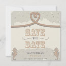 Search for hearts sand save the dates Ocean