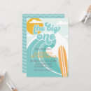 Search for waves birthday invitations Summer