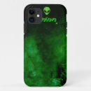 Search for green alien iphone cases Little green men