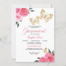 Search for mariposas invitations Mis quince años
