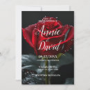 Search for single wedding invitations Roses