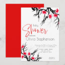 Search for japanese baby shower invitations Pink