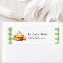 Search for green plaid return address labels Gingham