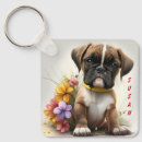 Search for boxer dog key rings Pet