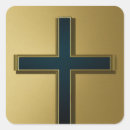 Search for black christian cross stickers Religion