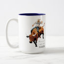 Search for bull rider mugs Cowgirl