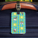 Search for 90s cartoon luggage tags Dexters laboratory