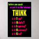 Search for think before you speak posters Teacher