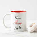 Search for mrs right mugs Wife