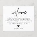 Search for welcome reception invitations Modern