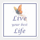 Search for live life stickers Quote