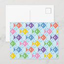 Search for fish pattern postcards Ocean