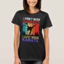 Search for karate womens tshirts Sunset