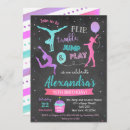Search for girls gymnastics party invitations Jump
