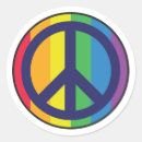 Search for peace sign stickers Anti war