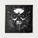 Search for black and white skull art Dark