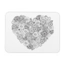 Search for heart doodle magnets Zendala