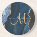 Search for blue agate coasters Elegant