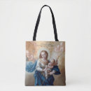 Search for blessed virgin mary tote bags Christian