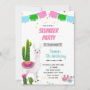 Search for llama party invitations Summer