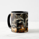 Search for raccoon art mugs Wildlife