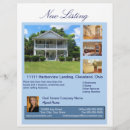 Search for new flyers Real estate agent