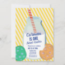 Search for sweet one invitations Colourful