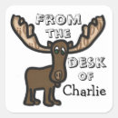 Search for cute moose stickers Wildlife