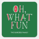 Search for what fun stickers Christmas party