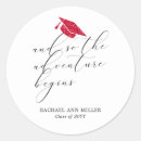 Search for the adventure begins stickers Minimalist