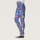 Search for geometric shapes leggings Abstract