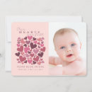 Search for valentine birth announcement cards Heart