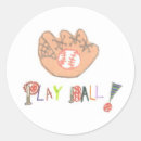 Search for baseball birthday stickers Team