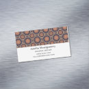 Search for flower shape business cards Abstract