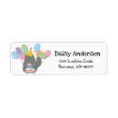 Search for blue cat return address labels Grey