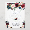 Search for navy blue blush engagement party invitations Floral