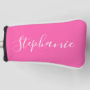 Search for pink golf head covers Elegant