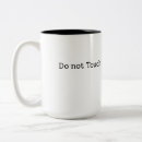 Search for do not touch mugs Funny