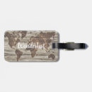 Search for quote luggage tags World map