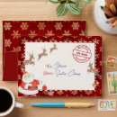 Search for north pole envelopes Letter from santa
