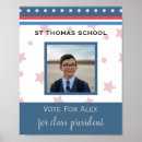 Search for school president posters Election