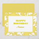 Search for yellow daisy birthday cards Garden