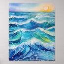 Search for watercolor waves painting posters Pretty